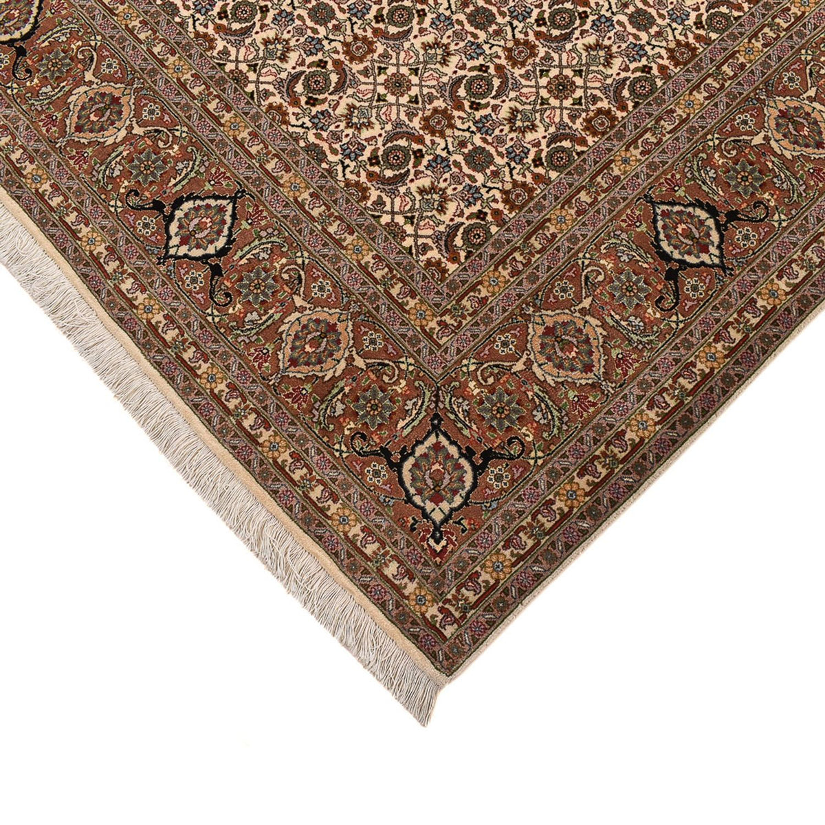 Tapis persan - Tabriz - Royal carré  - 201 x 197 cm - beige foncé