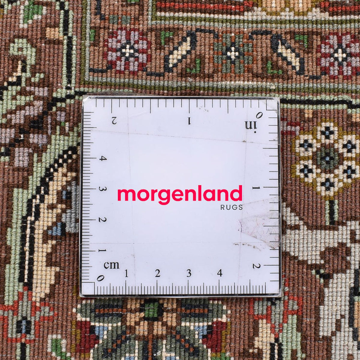 Tapis persan - Tabriz - Royal carré  - 201 x 197 cm - beige foncé