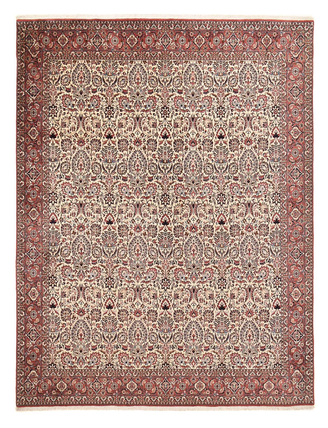 Tapis persan - Bidjar - 382 x 298 cm - chocolat clair