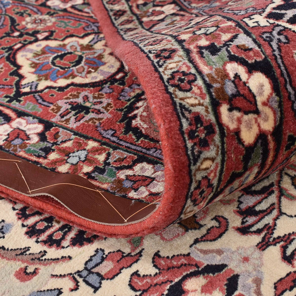 Tapis persan - Bidjar - 382 x 298 cm - chocolat clair