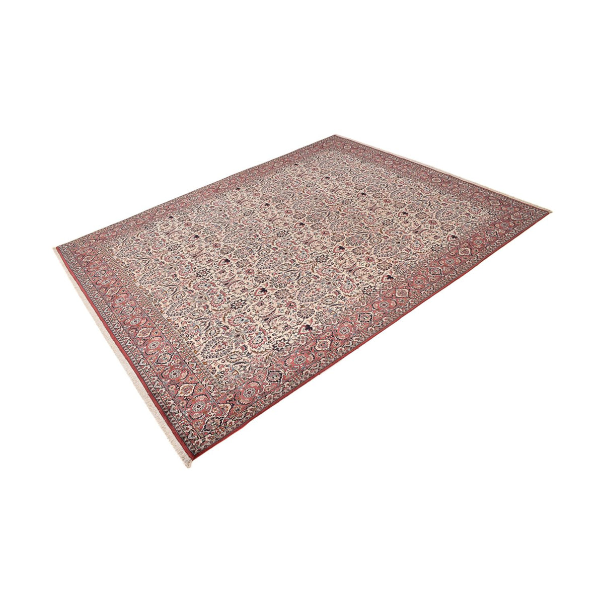 Tapis persan - Bidjar - 382 x 298 cm - chocolat clair