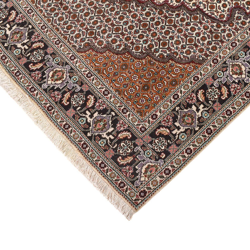 Tapis persan - Tabriz - Royal carré  - 200 x 197 cm - marron clair