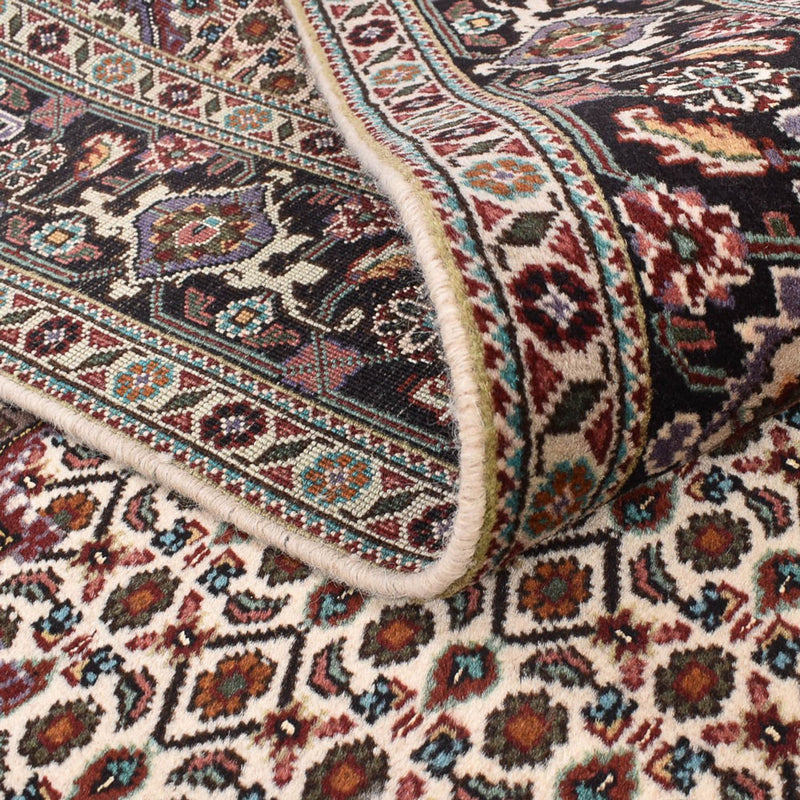 Tapis persan - Tabriz - Royal carré  - 200 x 197 cm - marron clair