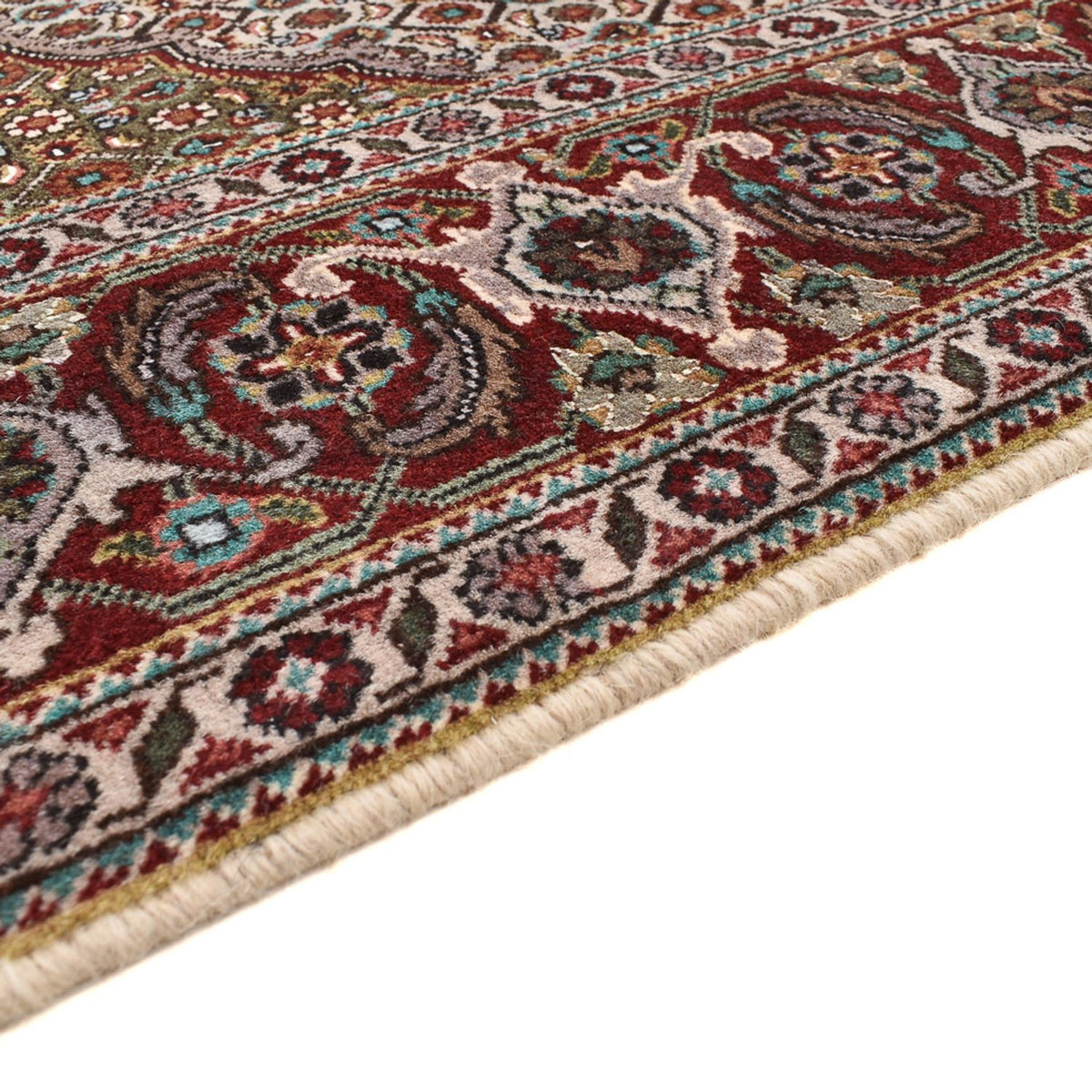 Tapis persan - Tabriz - Royal carré  - 201 x 200 cm - marron clair