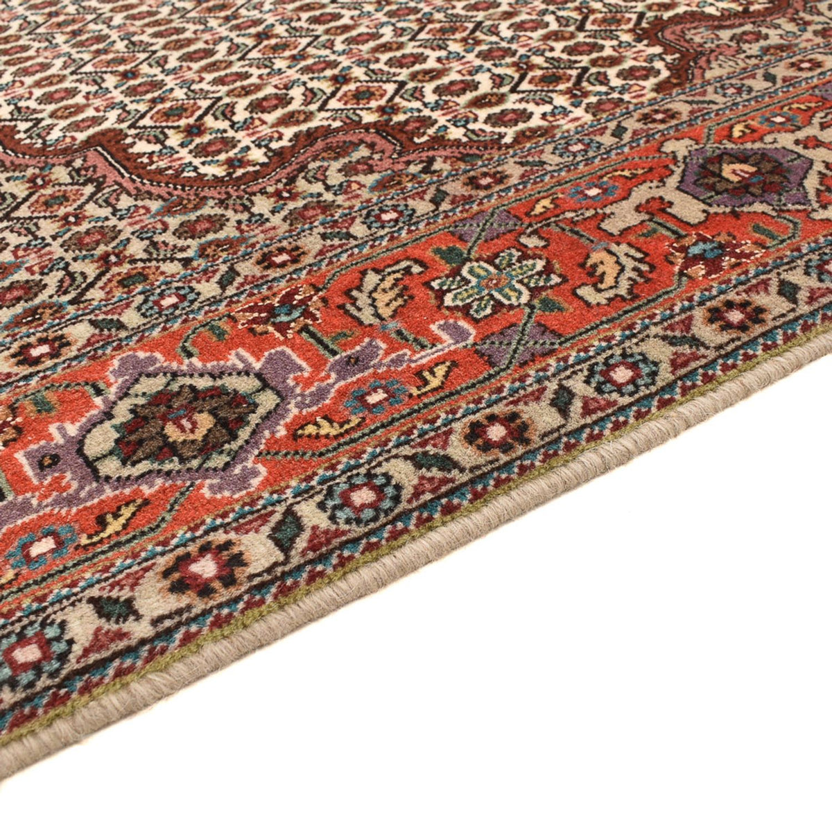 Tapis persan - Tabriz - Royal carré  - 204 x 196 cm - marron clair