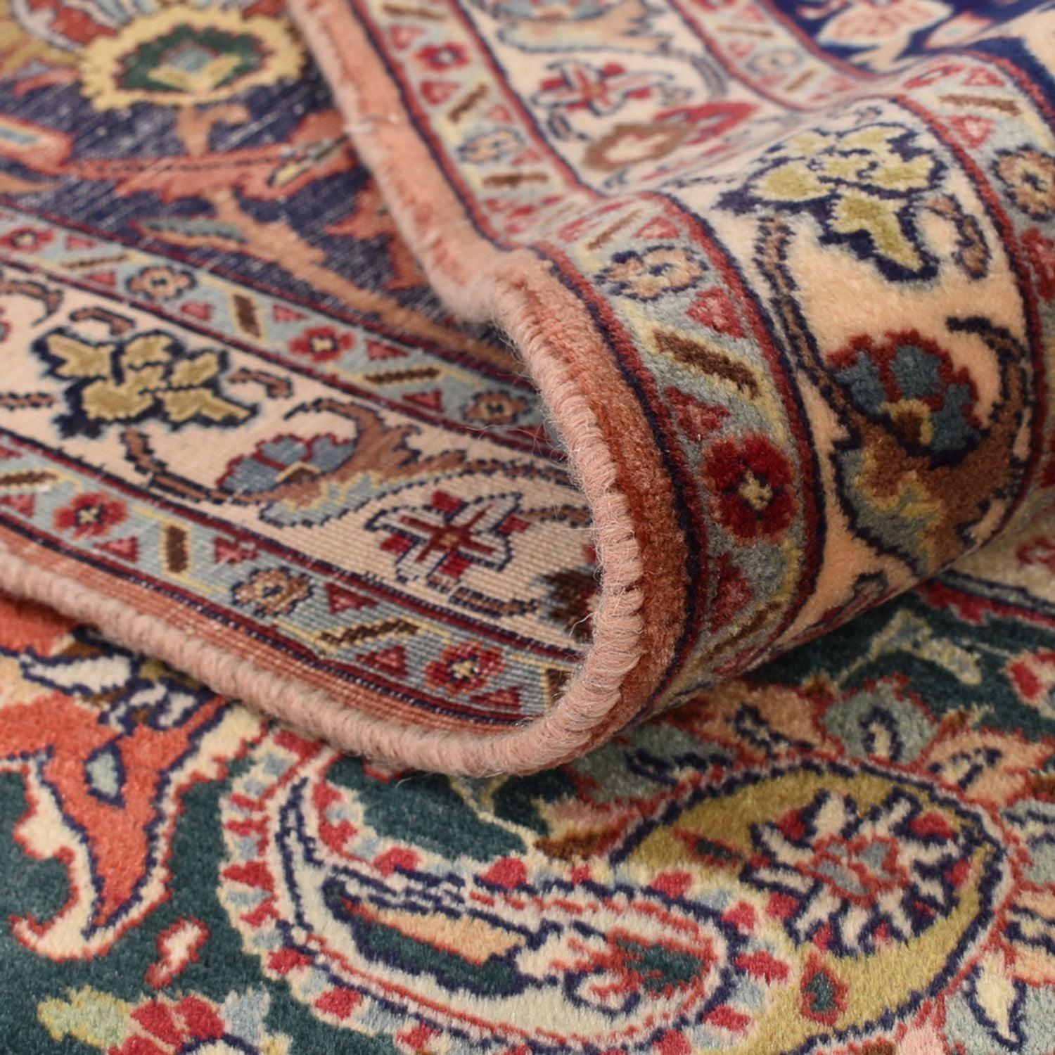 Tapis persan - Tabriz - Royal - 390 x 303 cm - marron clair