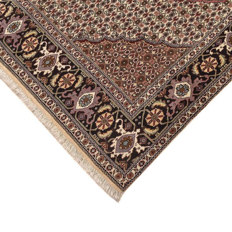 Tapis persan - Tabriz - Royal carré  - 198 x 194 cm - marron clair