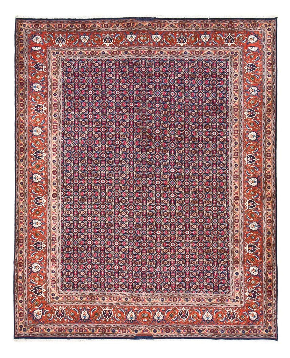 Tapis persan - Tabriz - Royal - 386 x 308 cm - rouille