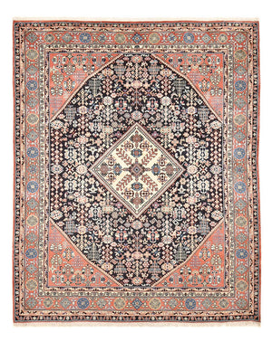 Tapis persan - Nomadic - 249 x 197 cm - bleu foncé