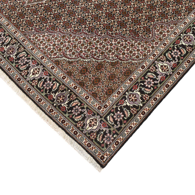 Tapis persan - Tabriz - Royal carré  - 204 x 193 cm - marron