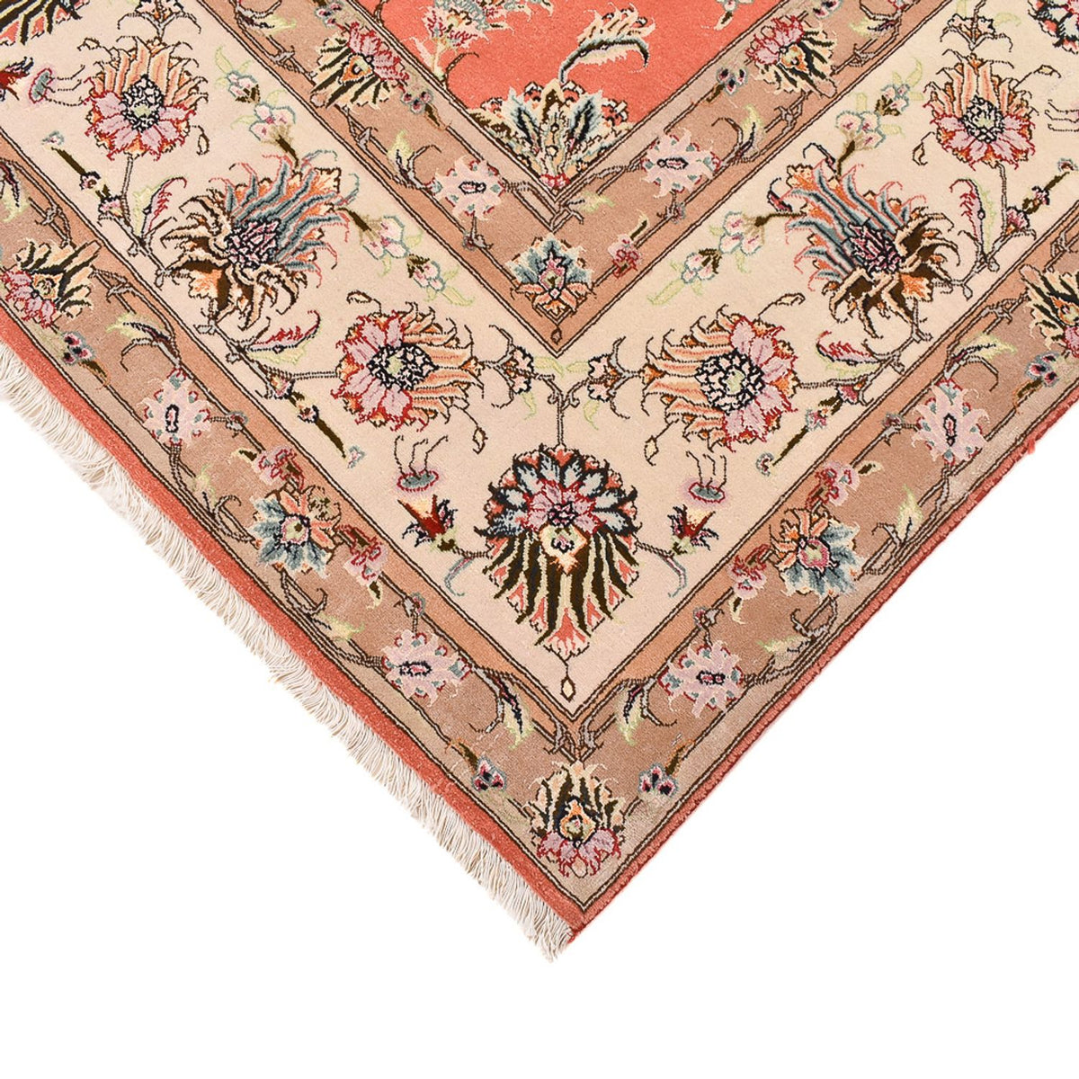 Tapis persan - Tabriz - Royal - 295 x 247 cm - rouge