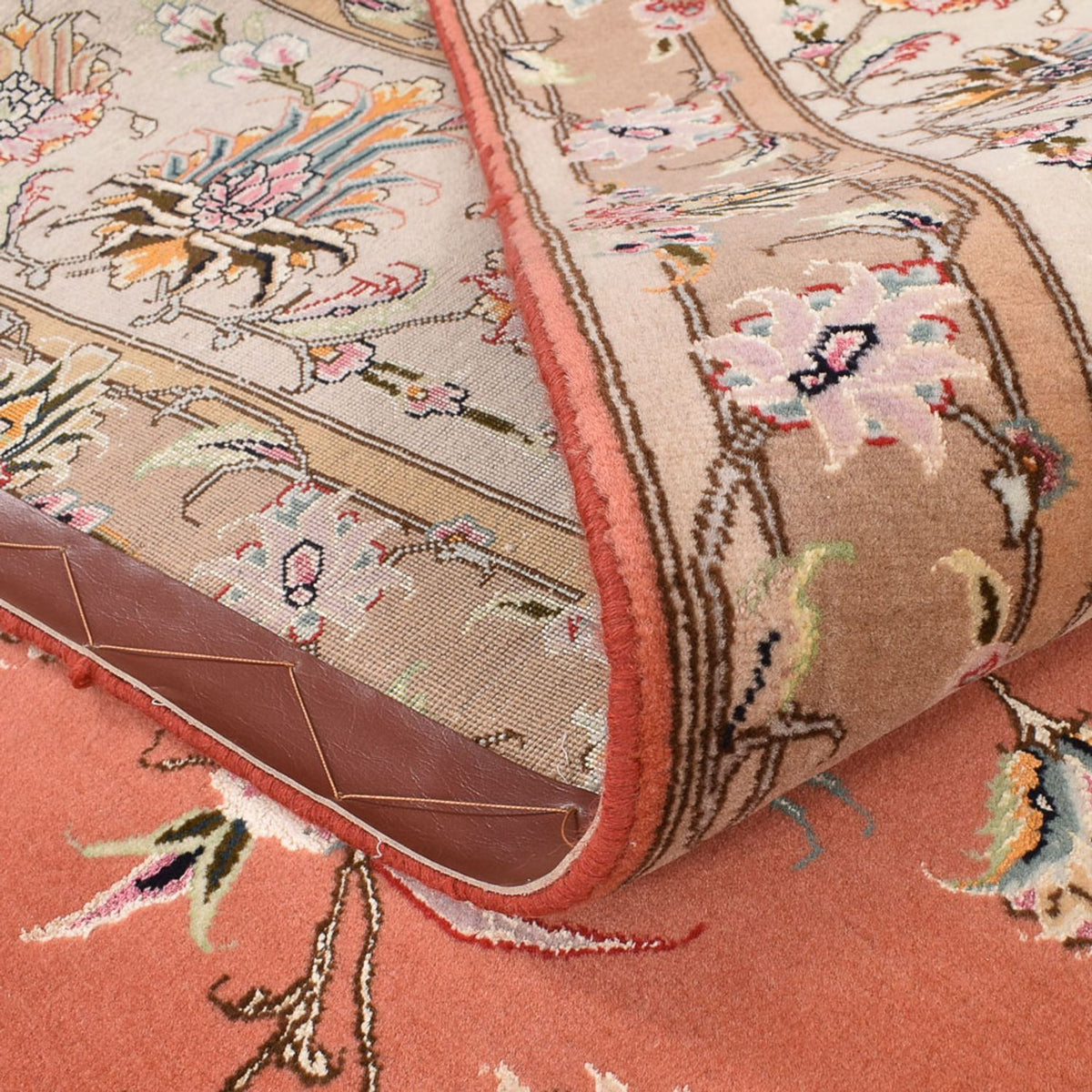 Tapis persan - Tabriz - Royal - 295 x 247 cm - rouge