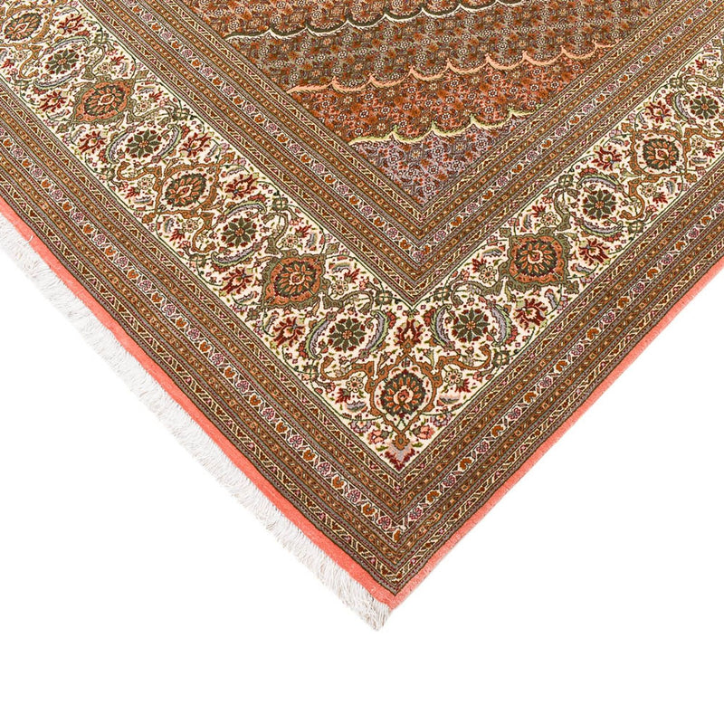 Tapis persan - Tabriz - Royal - 390 x 250 cm - rouge clair