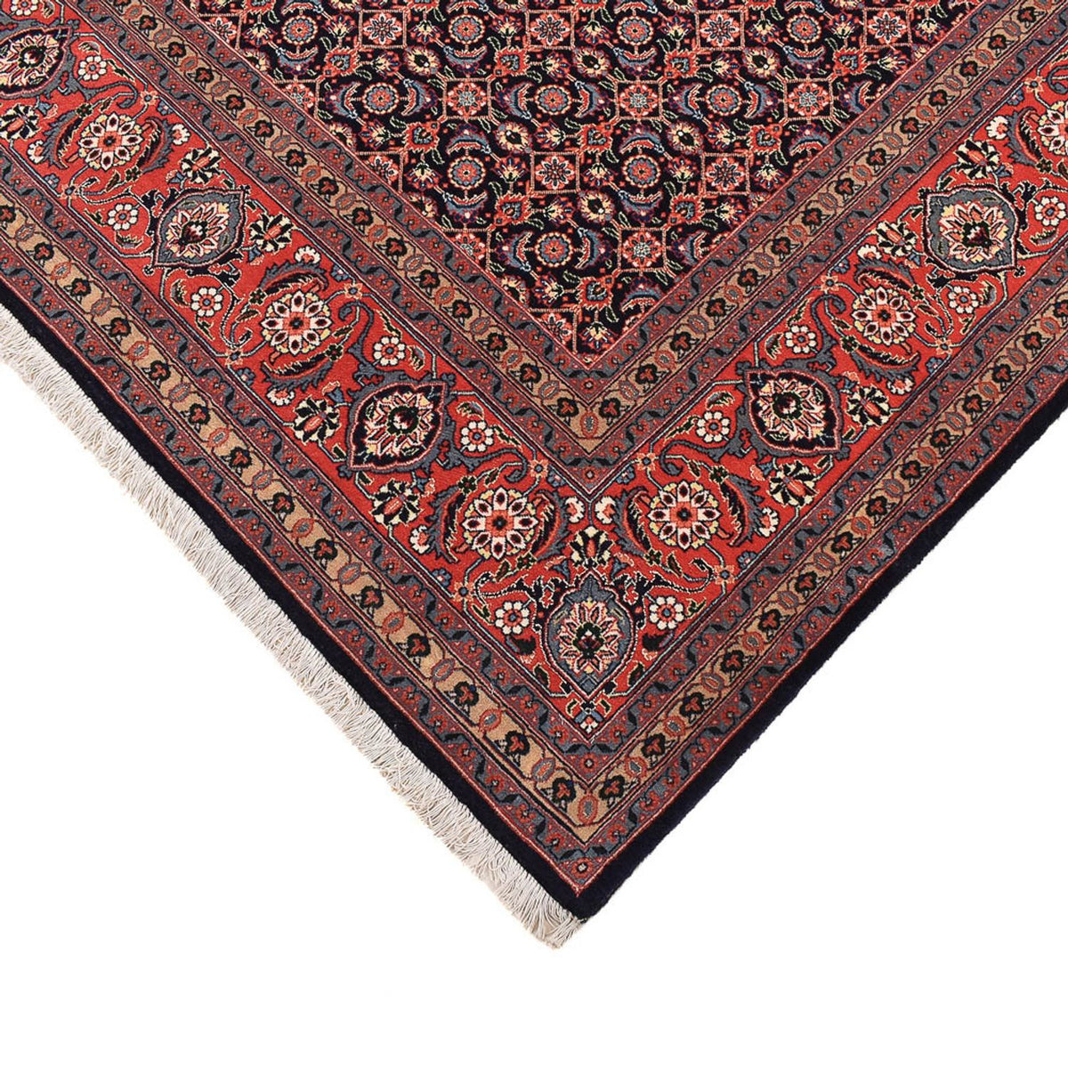 Tapis persan - Tabriz - Royal carré  - 210 x 200 cm - rouge clair