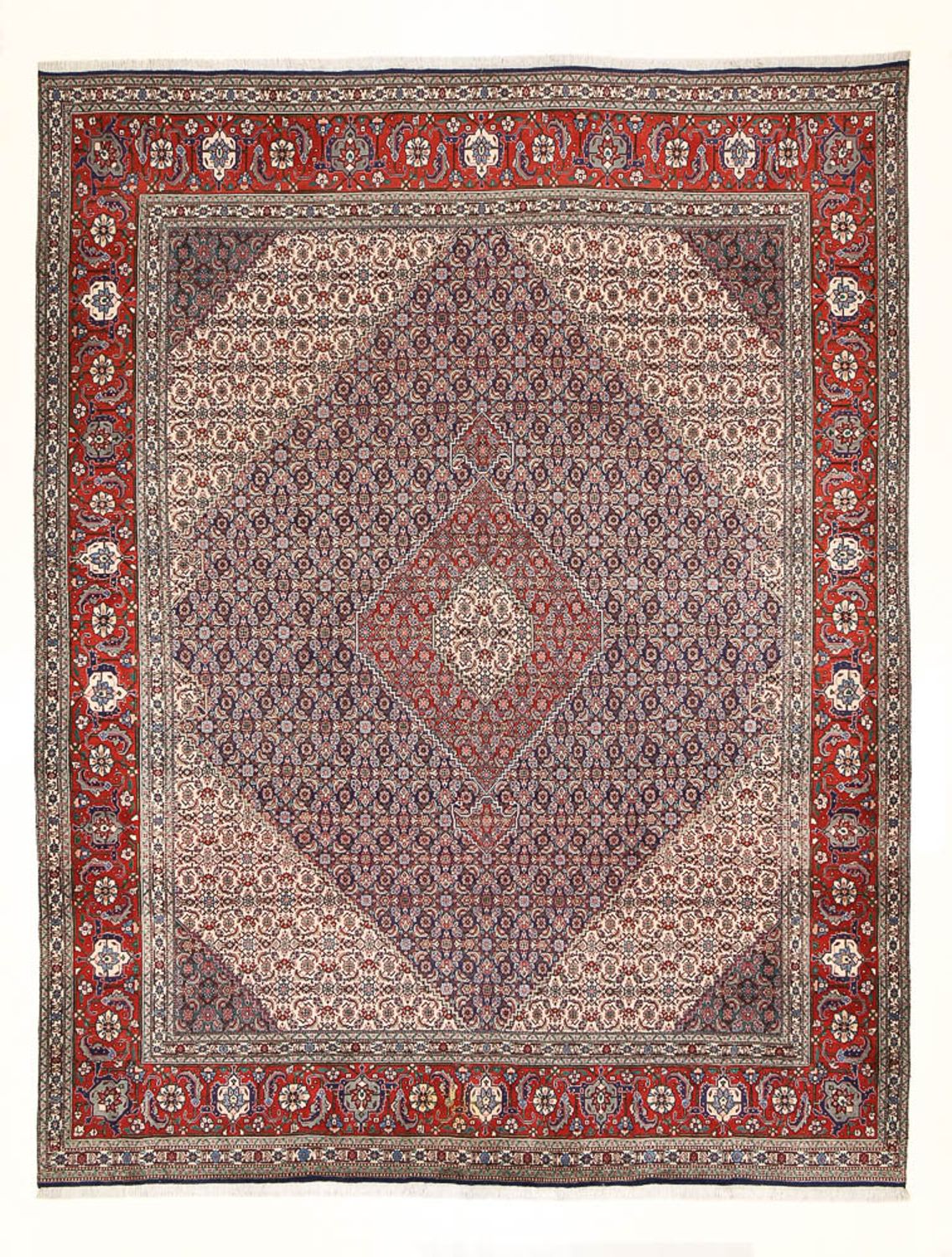 Tapis persan - Tabriz - Royal - 394 x 300 cm - rouille
