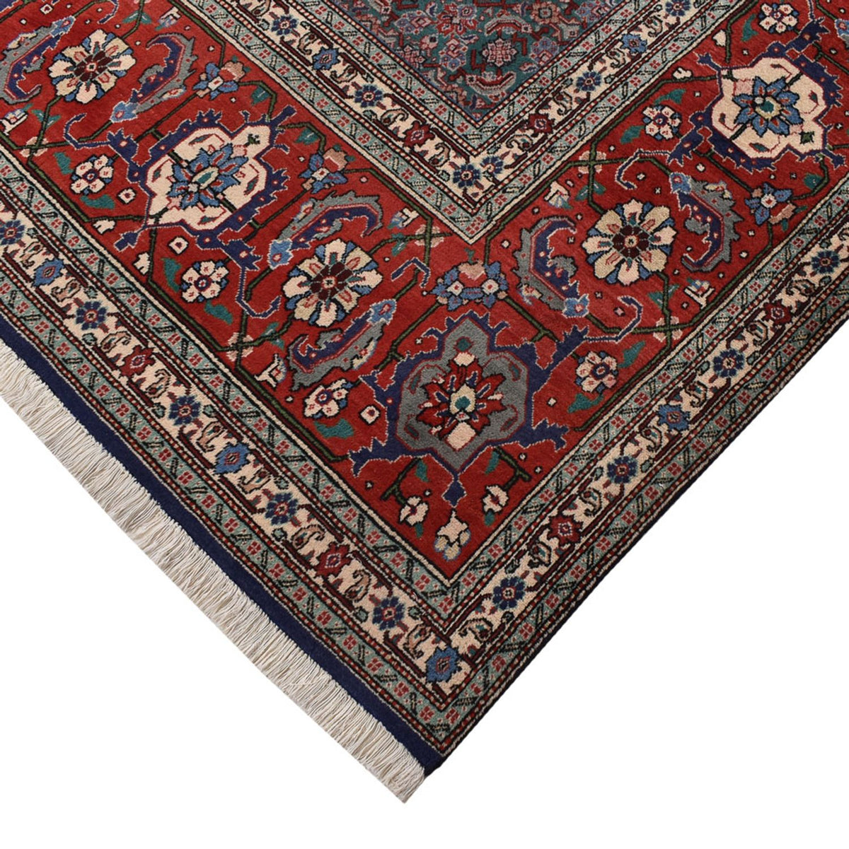 Tapis persan - Tabriz - Royal - 394 x 300 cm - rouille