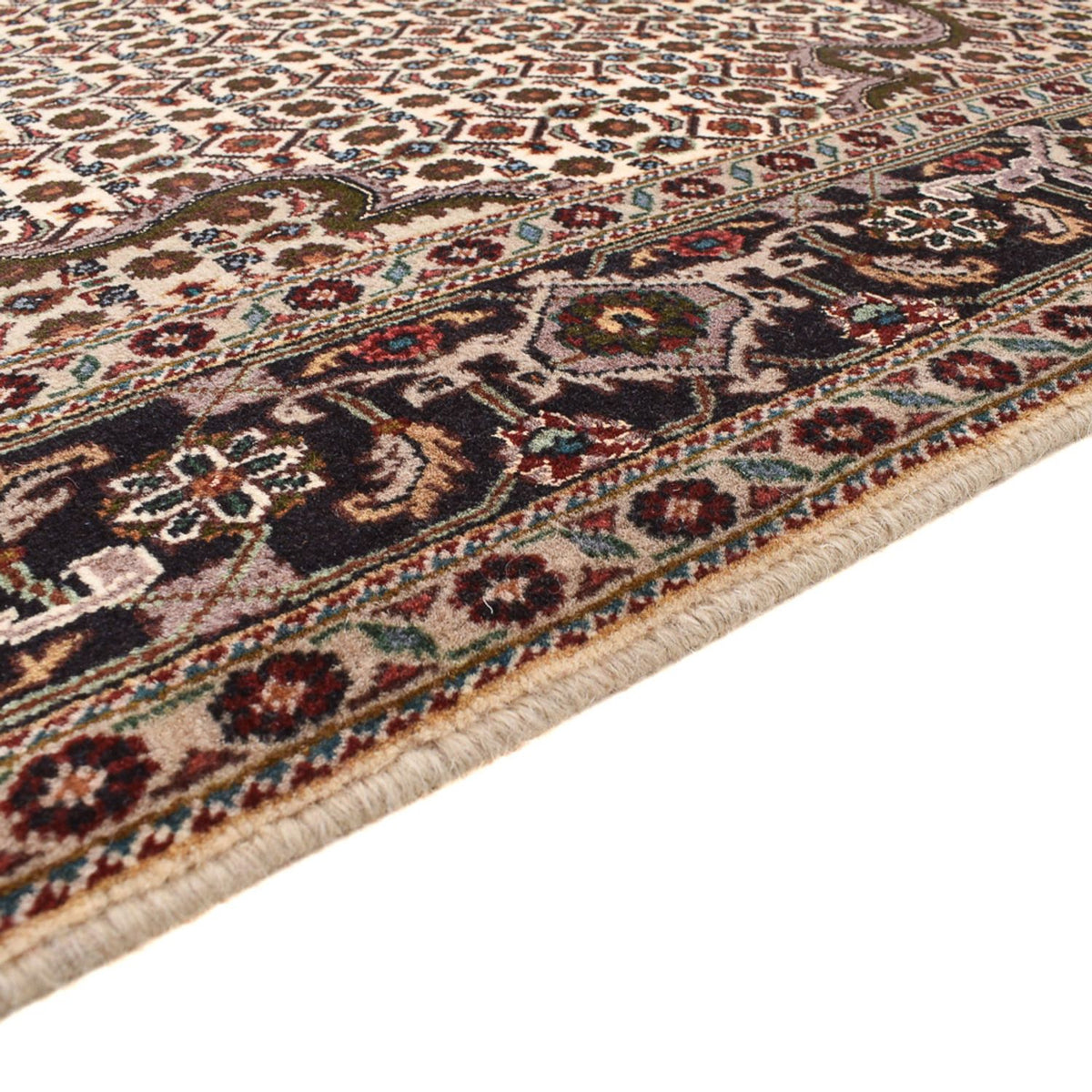 Tapis persan - Tabriz - Royal carré  - 204 x 200 cm - marron clair