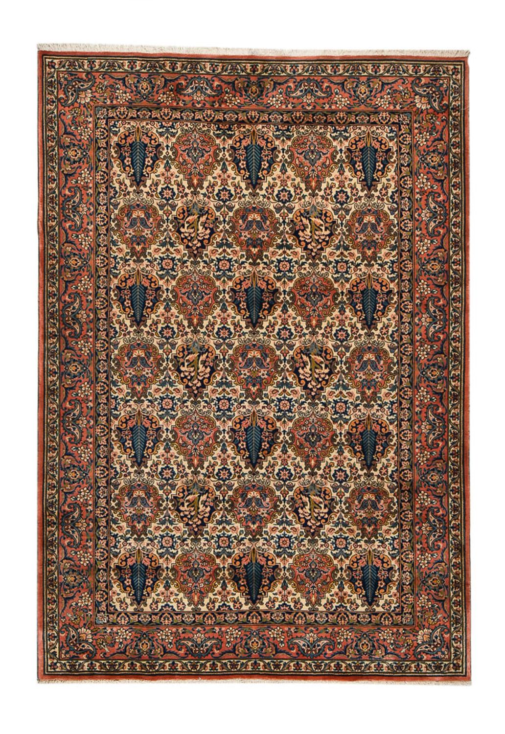 Tapis persan - Nomadic - 298 x 203 cm - marron foncé