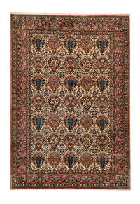 Tapis persan - Nomadic - 298 x 203 cm - marron foncé