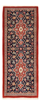 Tapis de couloir Tapis persan - Ghom - Royal - 197 x 79 cm - multicolore