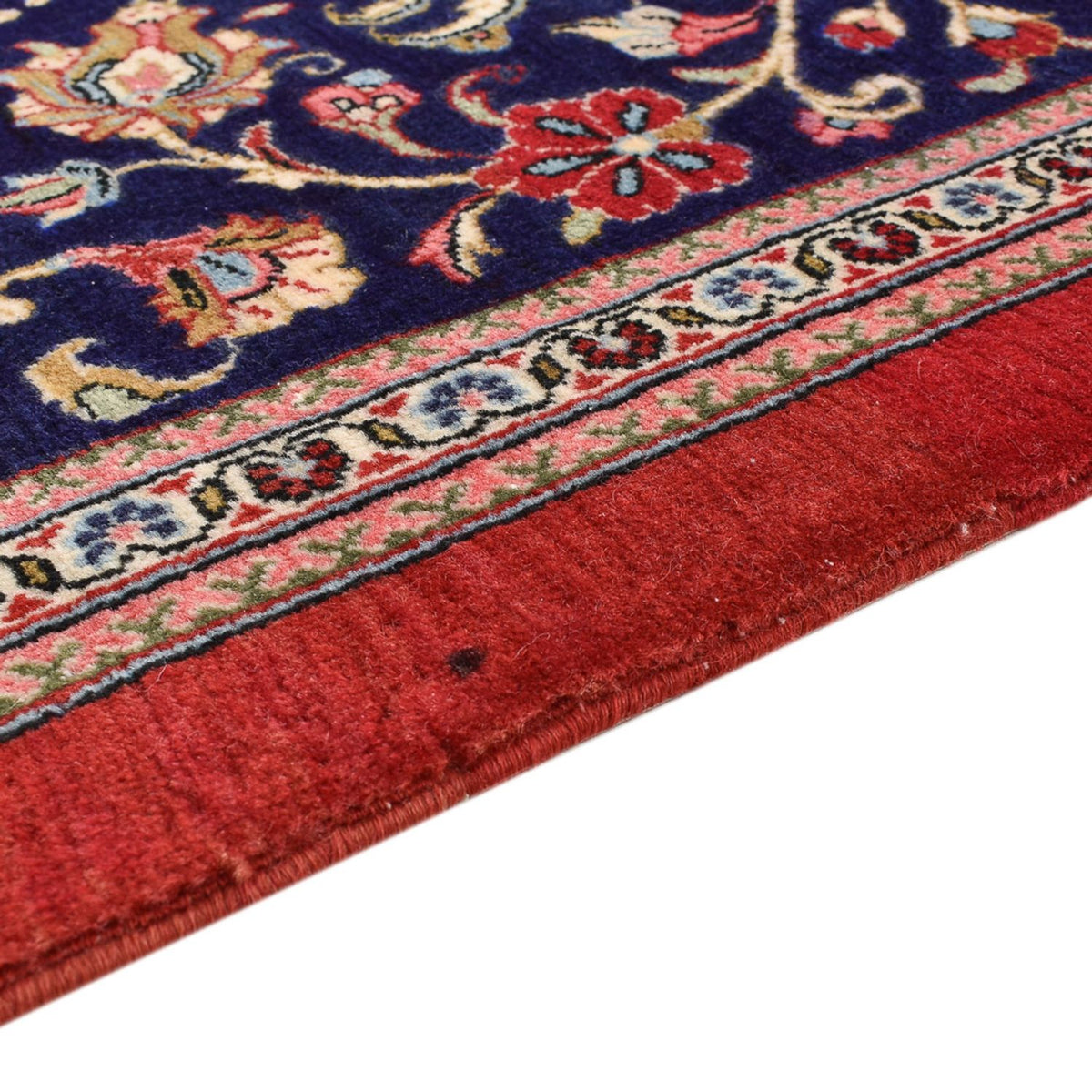 Tapis de couloir Tapis persan - Ghom - Royal - 197 x 79 cm - multicolore
