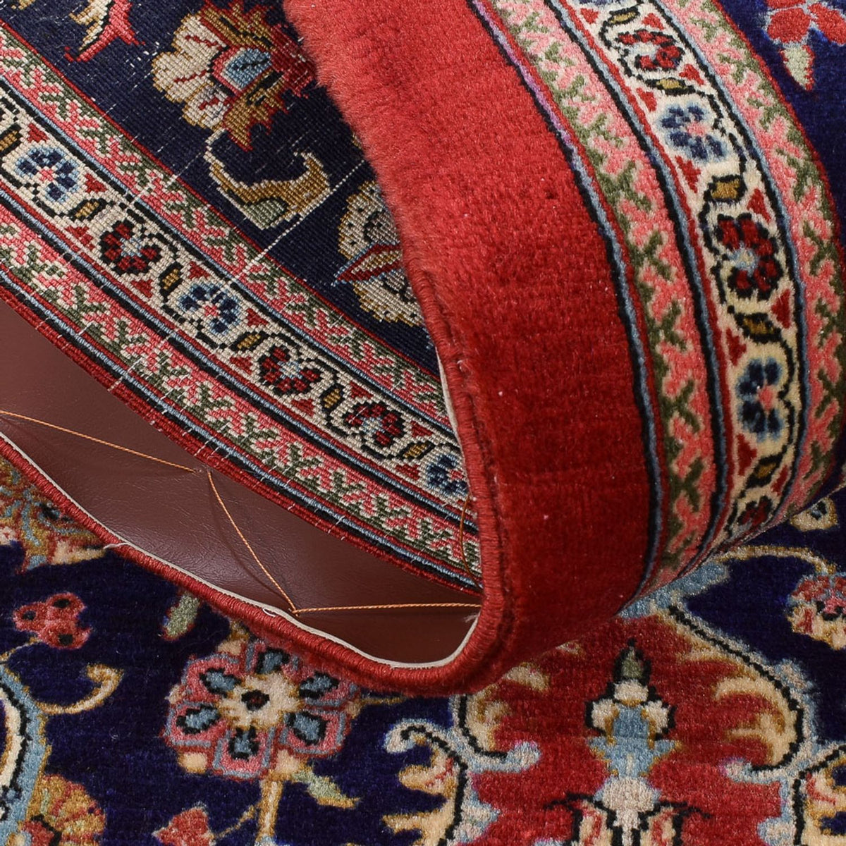 Tapis de couloir Tapis persan - Ghom - Royal - 197 x 79 cm - multicolore