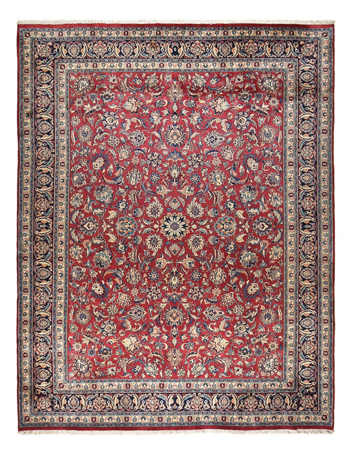 Tapis persan - Classique - 390 x 295 cm - rouge foncé