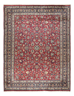 Tapis persan - Classique - 390 x 295 cm - rouge foncé
