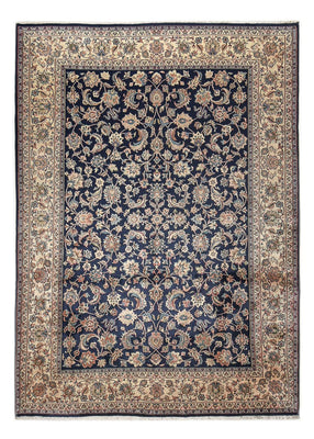 Tapis persan - Classique - 342 x 243 cm - bleu foncé