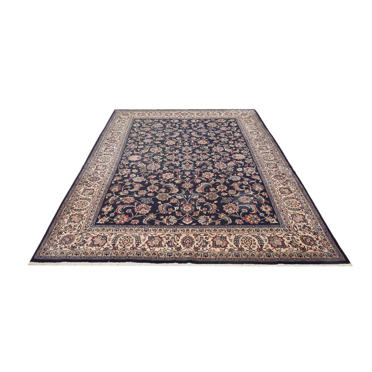 Tapis persan - Classique - 335 x 245 cm - bleu foncé