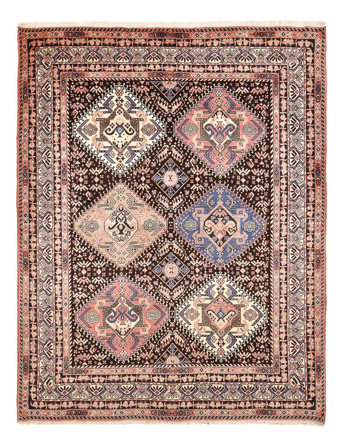 Tapis persan - Nomadic - 255 x 195 cm - multicolore