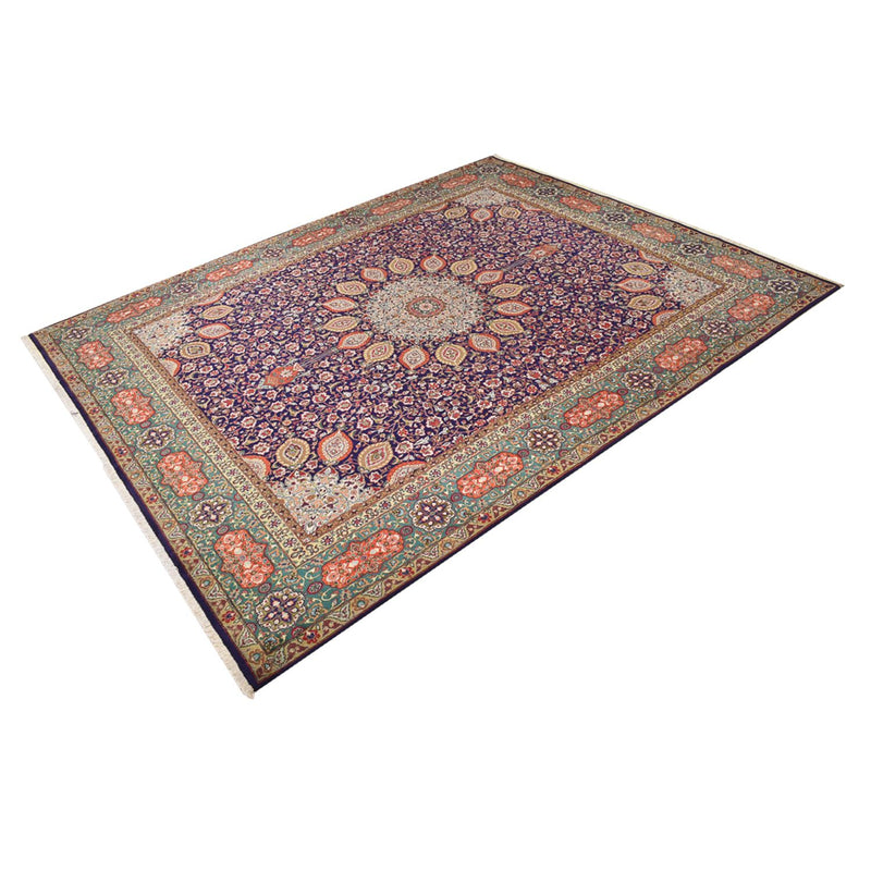 Tapis persan - Tabriz - Royal - 389 x 305 cm - violet