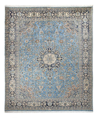 Tapis persan - Royal - 382 x 312 cm - bleu clair