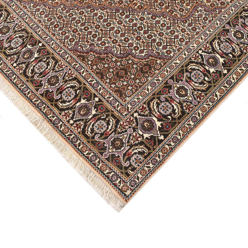 Tapis persan - Tabriz - Royal carré  - 202 x 202 cm - marron