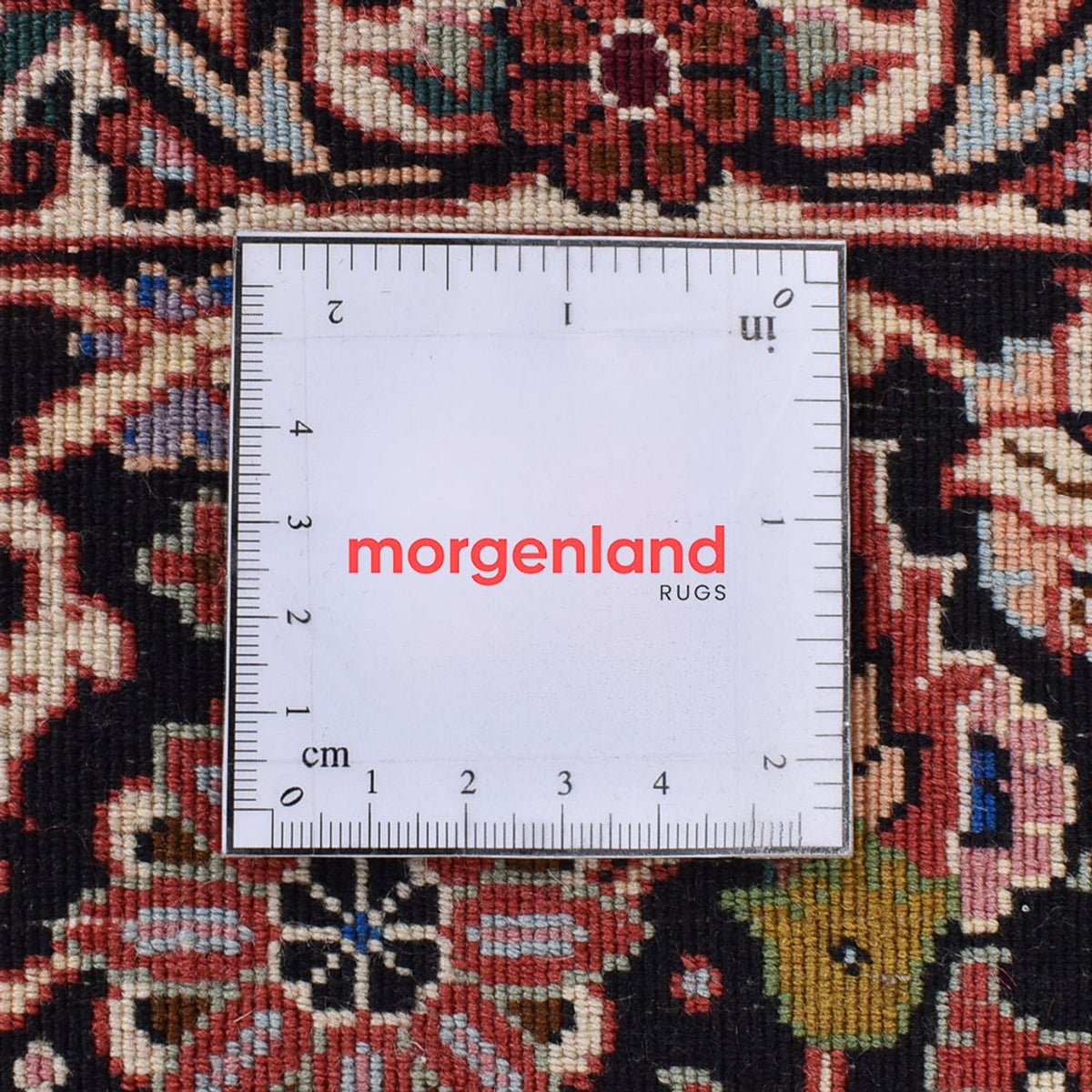 Tapis persan - Bidjar - 290 x 206 cm - rouge clair