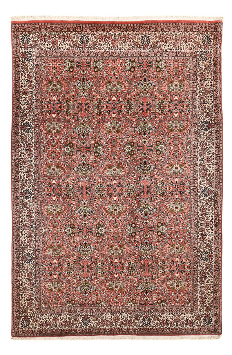 Tapis persan - Bidjar - 304 x 200 cm - rouge clair