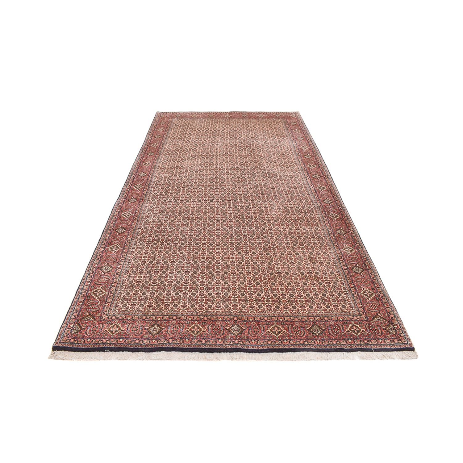 Tapis persan - Bidjar originale  - 395 x 202 cm - rouille