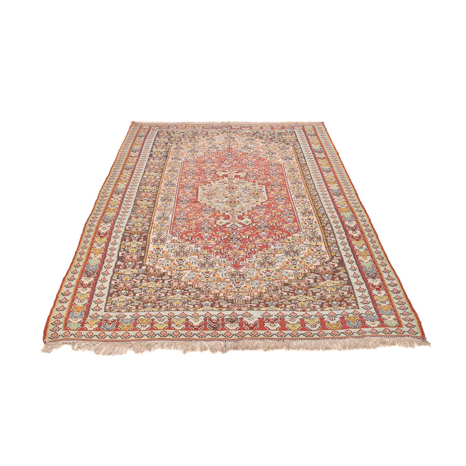 Tapis Kelim - Oriental - 260 x 164 cm - rouge