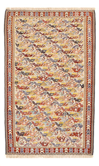 Tapis Kelim - Oriental - 255 x 160 cm - caramel