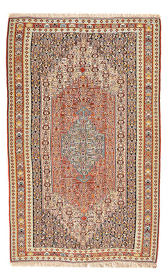 Tapis Kelim - Oriental - 250 x 160 cm - rouge clair