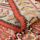 Tapis Kelim - Oriental - 260 x 160 cm - rouge clair