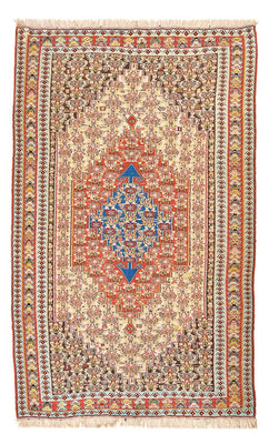 Tapis Kelim - Oriental - 260 x 158 cm - rouge clair