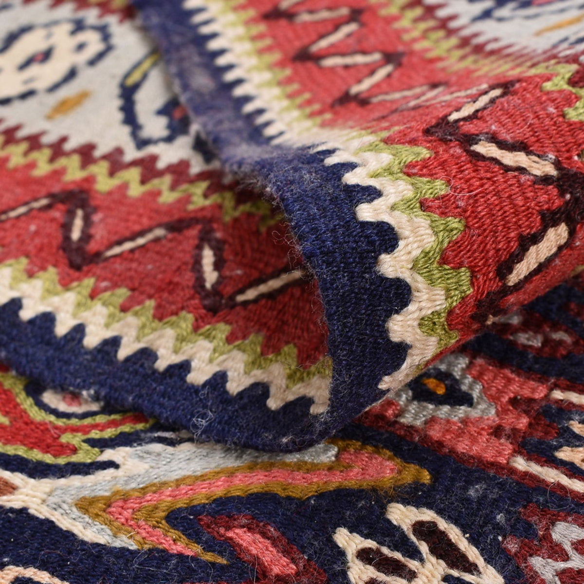 Tapis de couloir Tapis Kelim - Oriental - 437 x 81 cm - beige