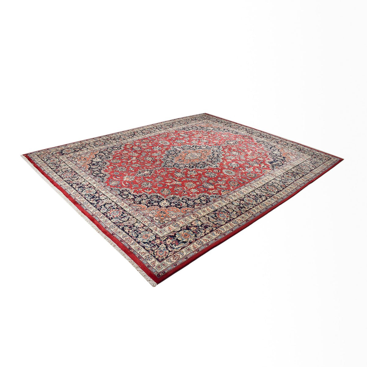 Tapis persan - Classique - 373 x 296 cm - rouge