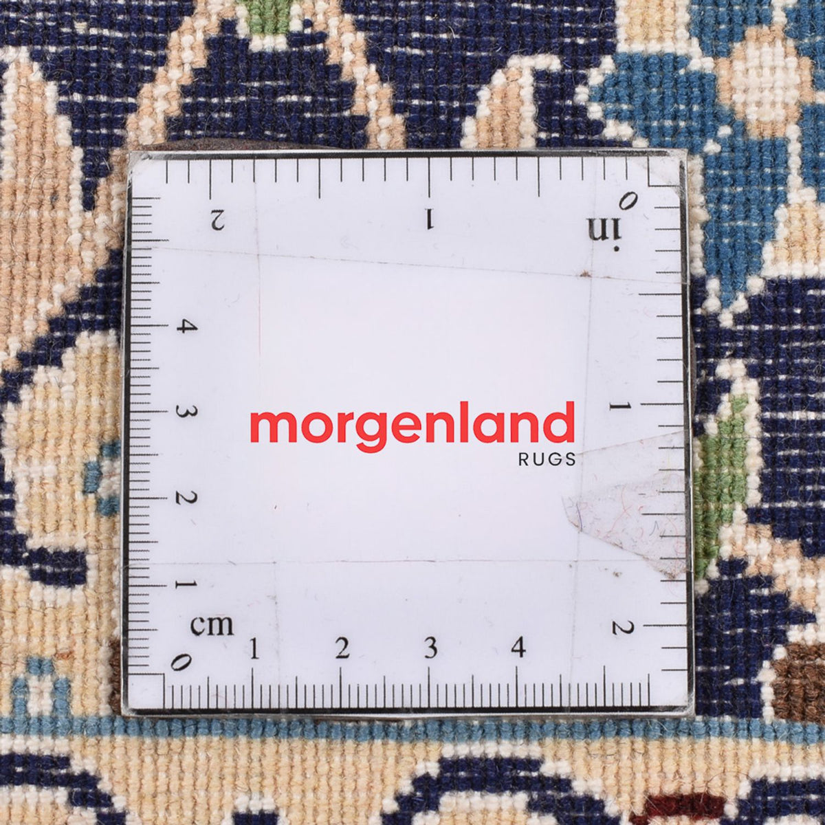 Tapis de couloir Tapis persan - Nain - Royal - 194 x 59 cm - bleu