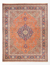 Tapis persan - Tabriz - Royal - 397 x 300 cm - orange