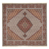 Tapis persan - Tabriz - Royal carré  - 204 x 202 cm - marron clair