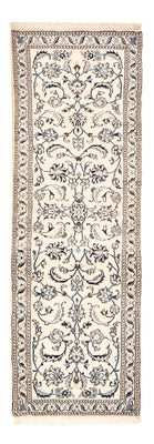 Tapis de couloir Tapis persan - Nain - Royal - 187 x 57 cm - crème