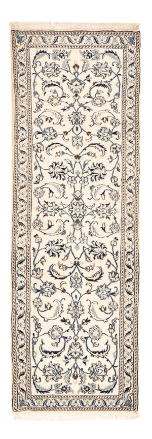 Tapis de couloir Tapis persan - Nain - Royal - 187 x 57 cm - crème