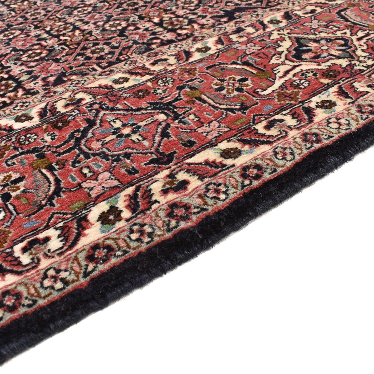 Tapis persan - Bidjar carré  - 205 x 205 cm - rouille